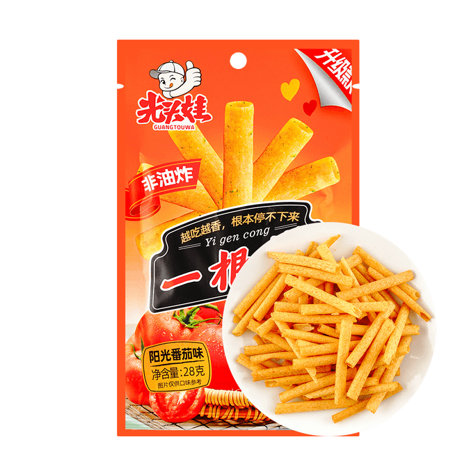 Onion Flavored Potato Chips, Tomato Flavor, 0.99 oz