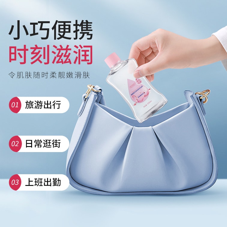 【中国直送】ハンルンメイユー ナイアシンアミド マレーシア産グリセリン オイルベースの肌に栄養を与え、乾燥を和らげる液体保湿と保湿、家族全員が使用できる220ml/ボトル 4