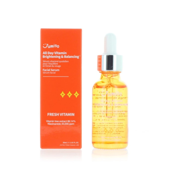 All Day Vitamin Brightening & Balancing Facial Serum 30ml 1.01oz