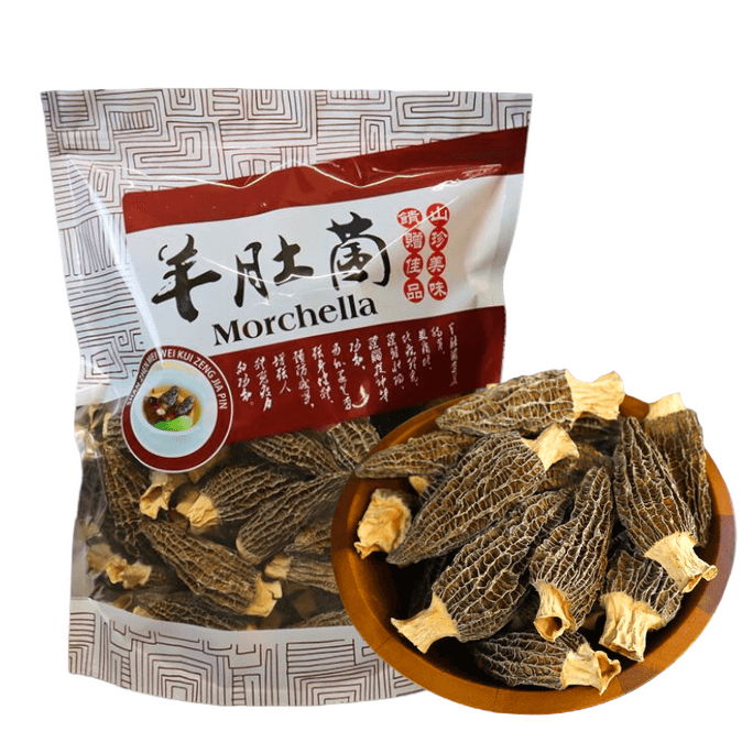 九龍堂 羊肚菌(大号)225g  煲汤好物100% 纯天然 半磅装