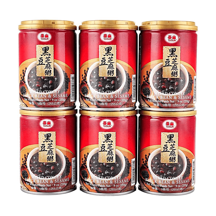 검은콩과 참깨를 섞은 죽, 255g*6개【실속형 패키지】 9