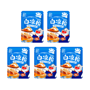 【超值装】【火锅伴侣】小熊驾到 冰粉粉凉粉果冻粉 100g*5