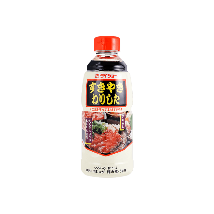 日本DAISHO 日式壽喜燒醬 火鍋湯底 600g
