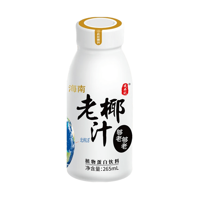 成央記 老椰汁 椰奶飲料 265ml