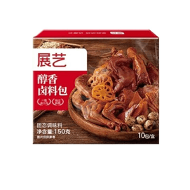 [중국 직배송] 잔이 풍부하고 향긋한 조림 양념팩 - 돼지고기, 소고기, 오리 목살 등 다양한 고기 조림에 풍미를 더하는 향신료 및 조미료 150g*1박스