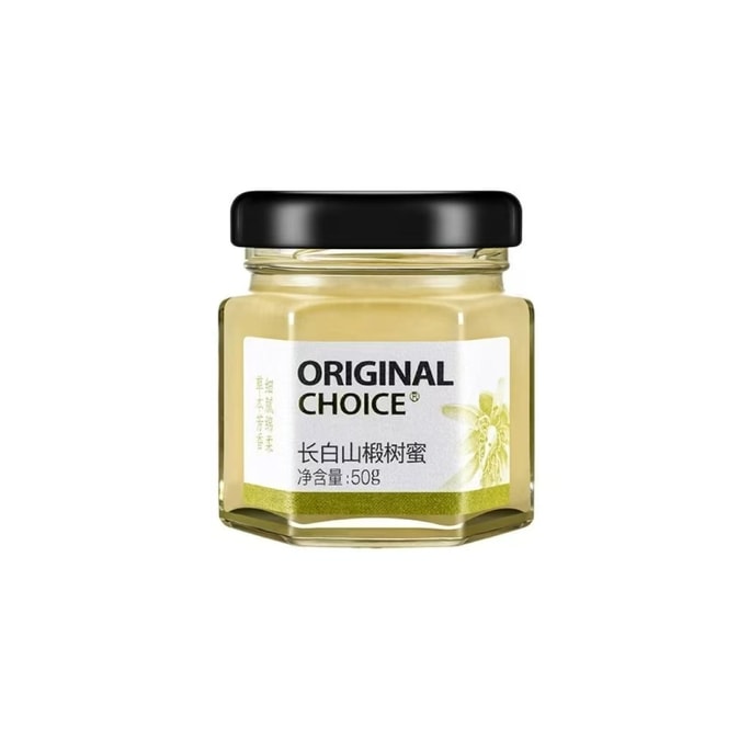 【中國直郵】 九蜂堂 天然野蜜長白山椴樹蜜50g*1瓶