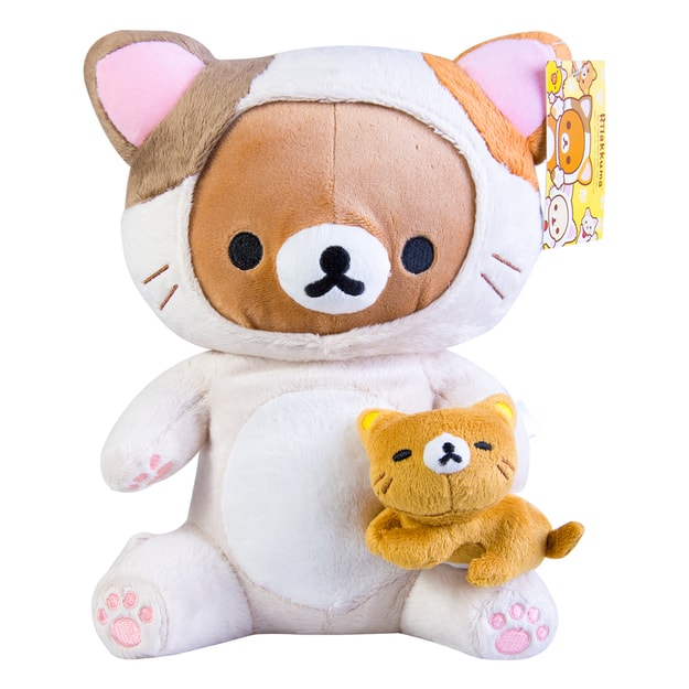 rilakkuma cat plush