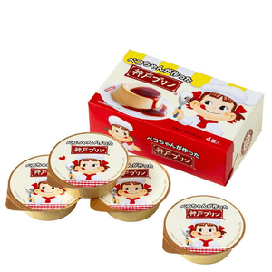 【日本直送品】神戸プリン 不二家限定 ドゥルセ・デ・レーチェ 大プリン ギフトボックス 4個入