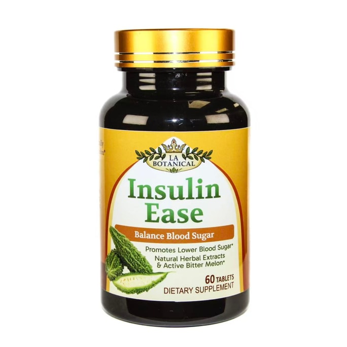 美国 LA Botanical 穩糖安 血糖平衡+胰島健康 60片裝
