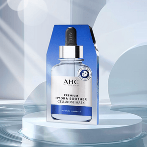 韩国AHC B5小安瓶 第三代臻致高浓度玻尿酸补水面膜 5片入 冷感降温 舒缓维稳