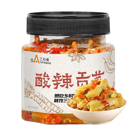 三知情 酸辣贡菜 280g【湖南风味下饭菜】【榨菜咸菜】