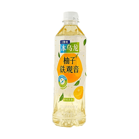 大陆版SUNTORY三得利 冰乌龙柚子铁观音 500ml【清爽解腻】