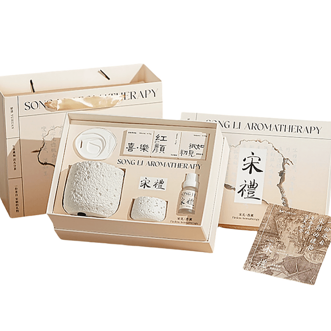 Aromatherapy Candle Gift Box 1 box #Autumn Dew Osmanthus Rain