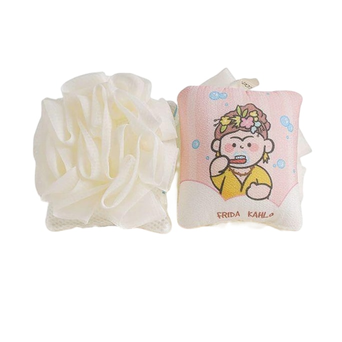 Scrubbing Bath Ball Pink 1PC