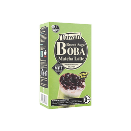 Matcha Boba Milk Tea 3pcs