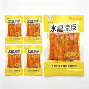 真知旺 水晶凉皮辣条 18g*5袋 儿时回忆经典怀旧辣片麻辣爽口面筋香辣过瘾网红休闲零食