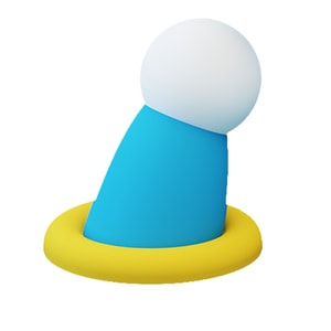 【中國直郵】 FOXTAIL 爆款 伸出圓手小夜燈卡通 節日禮物 磁吸底座 創意矽膠 拍拍燈- 1個*|預計到達時間3-4週