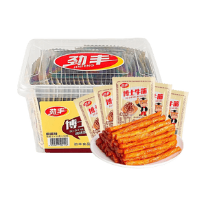 劲丰 博士牛筋 辣条 麻酱味 30g*30包【量贩装】【童年经典】