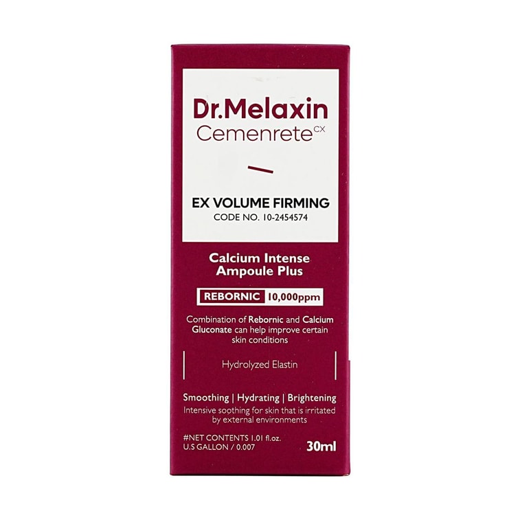 韓國DR.MELAXIN CEMENRETE鈣離子強效安瓶 3重彈性蛋白&膠原蛋白豐盈緊緻精華液 30ml 眼窩凹陷皺紋眼紋專研 強韌光滑提拉 抗皺抗老 7