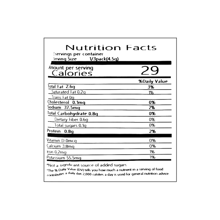 わさび焼き海苔 - 3 パック* 0.15 オンス 8