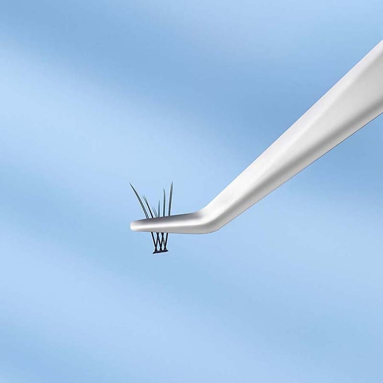 마리안 [공식 플래그십 스토어] 인조 속눈썹 집게 + 둥근 팁 인조 속눈썹 부착용 집게 (초보자용) - 2개입 3