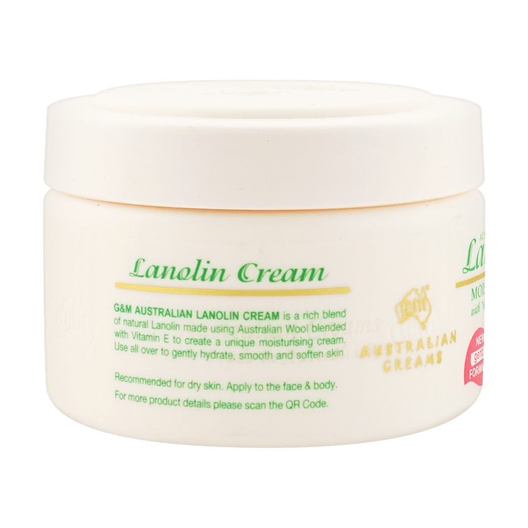 澳洲GM澳芝曼 綿羊脂深度滋潤霜綿羊油乳霜 維生素E霜大白罐 全能百搭 保濕保濕 250g 乳霜 全家可提供 3