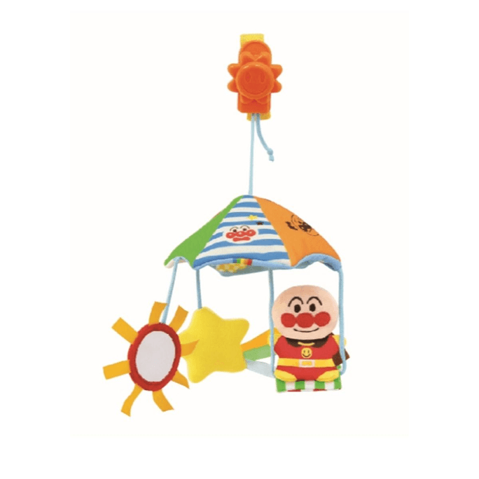 【日本直邮】BANDAI万代 面包超人摇铃挂件玩具 床铃车挂铃 适合0个月以上宝宝