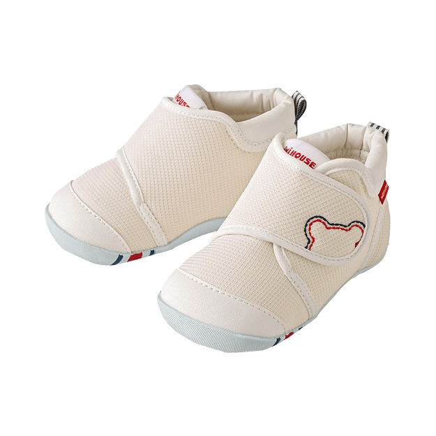 商品详情 - mikihouse||新款舒适婴儿学步鞋 一段||白色 12.