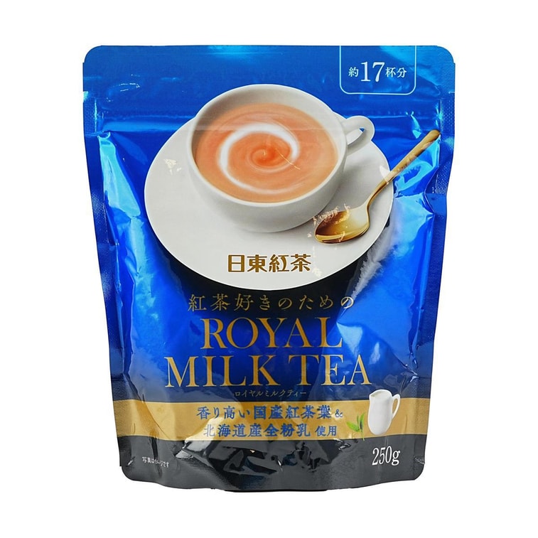 日本NITTOH日東紅茶 皇家奶茶沖飲粉 250g【可沖泡17杯】 4