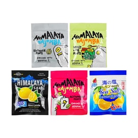 馬來西亞BIG FOOT大馬碧富 喜馬拉雅岩鹽檸檬薄荷糖 15g【清新潤喉糖】【超超好吃】【歐陽娜娜同款】