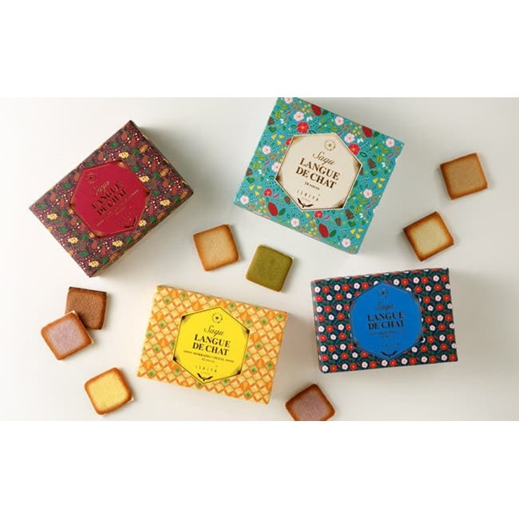 【日本直郵】日本石屋製菓 超人氣 高級版白色戀人 巧克力夾心餅乾 6種不同口味各3包 共18枚入 5