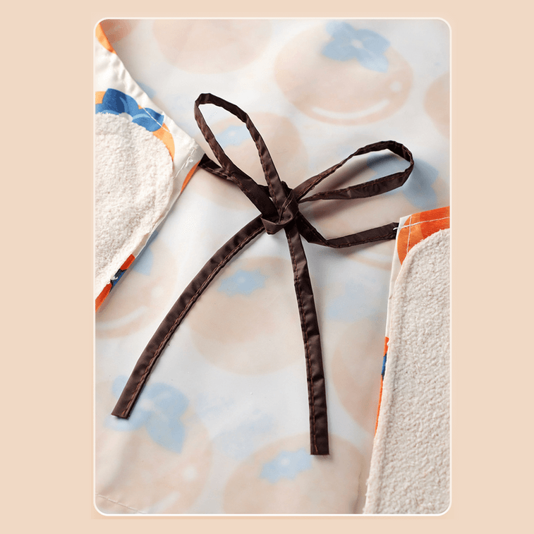 Waterproof Apron Persimmon with Good Luck Design 8