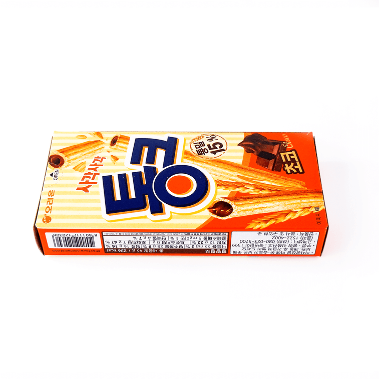 韓國ORION好麗友 Tonc 榛子巧克力夾心 蕎麥棒 45g 4