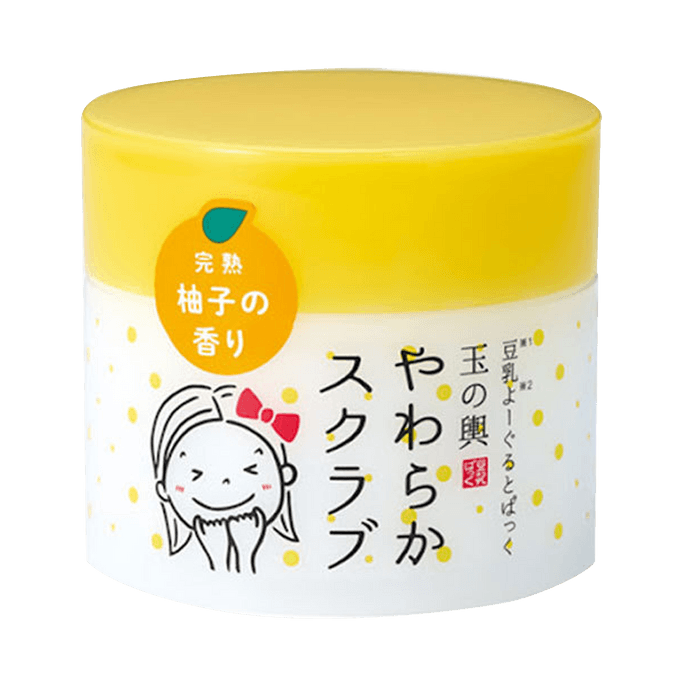 豆腐盛田屋 柚子角質除去洗顔保湿マスク 100g