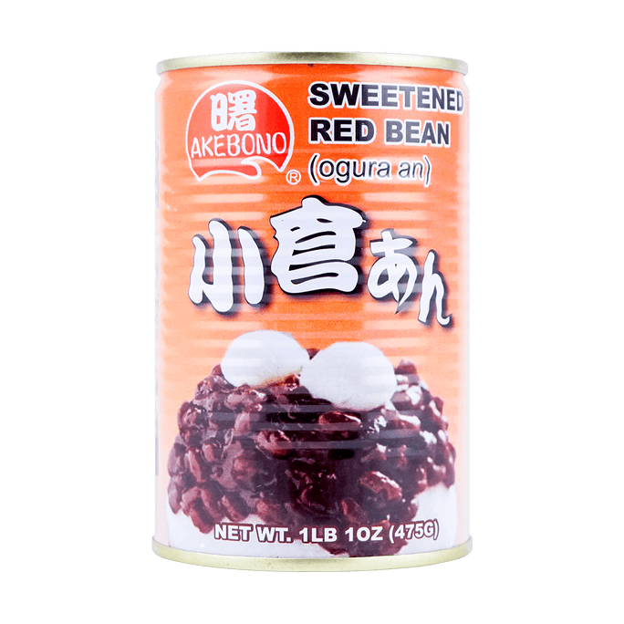 AKEBONO 甜紅豆罐頭 475g【烘焙即食紅小豆】