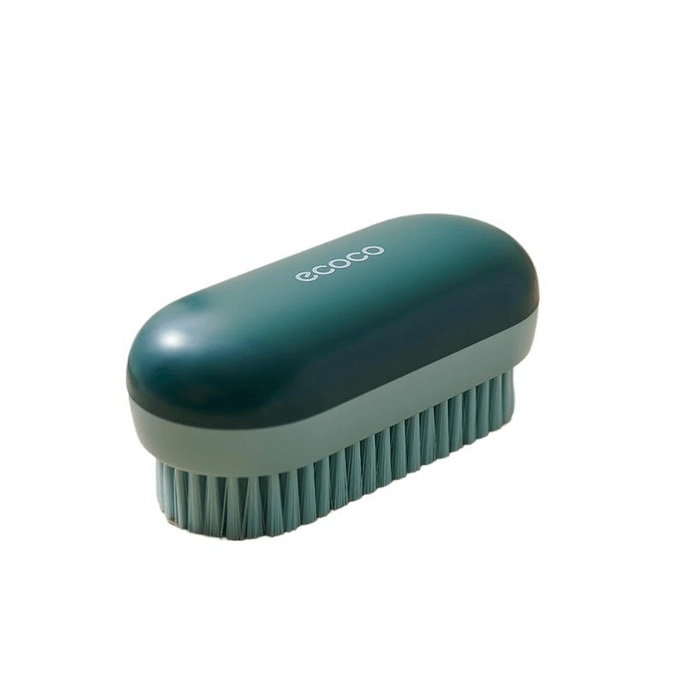 Laundry Brush, Laundry Clothes Brush, Soft Bristles Do Not Damage Clothes, Dark Green 130 * 60mm