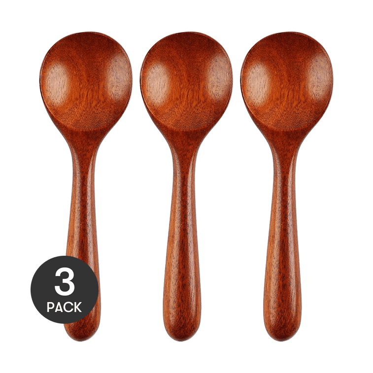 나무 디저트 스푼 스몰 3