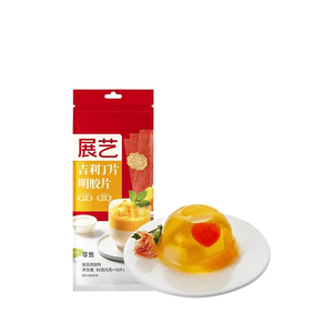 Gelatin Sheets for Home Use, Special for Making Cheese Sticks, Children's Pudding, Jelly, Mousse Cakes, Baking Ingredient 50g*2 Bag