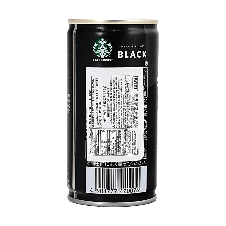 My Coffee Time Black Coffee, Sugar - Free Americano, 6.52 oz 4
