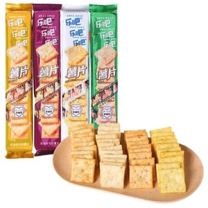 Classic mixed flavors of potato chips; childhood snack memories; baked not fried; 50g*4 packs
