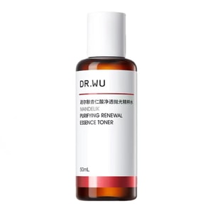 DR.WU マンデル酸ポリッシングトナー 50ml - ニキビケアと黒ずみ除去、8分間のポリッシングで28日間でなめらかで輝く肌へ。保湿、皮脂コントロール、ブライトニング効果のある弱酸性トナー。