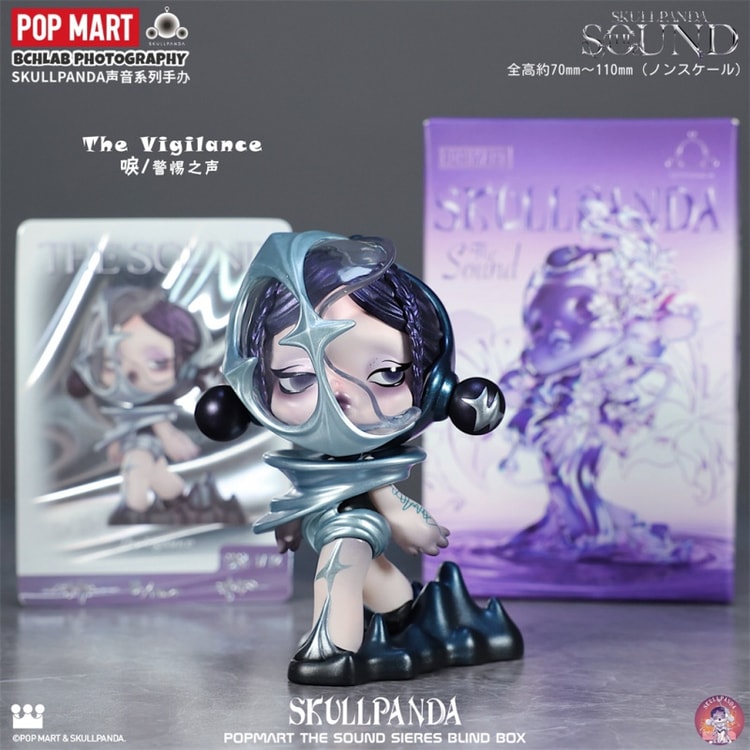 中国直送】POP MART SKULLPANDA サウンドシリーズ ブラインドボックス