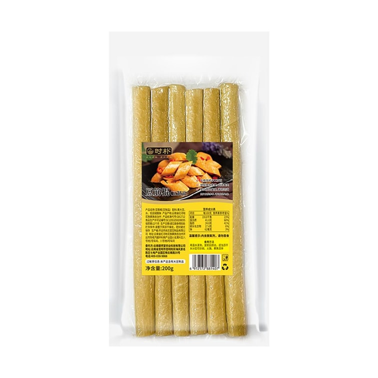 時樸豆筋棍 豆製品 200g【雲南傳統手工技藝】【可涼拌炒菜涮火鍋】 4