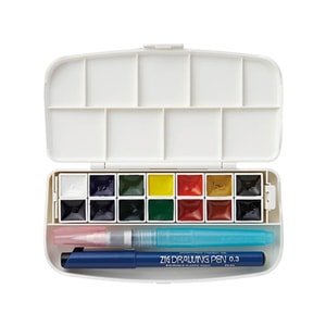 Kuretake Fis Transparent Watercolor Set (14-color set)