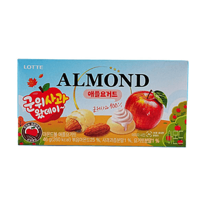 商品： 韩国LOTTE乐天 军威苹果酸奶杏仁球 46g 【秋季限定】
