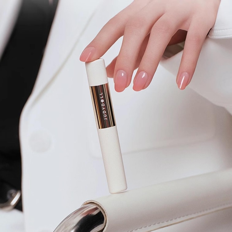 JUDYDOLL橘朵 小羊皮细管口红 柔雾唇膏 哑而不干 胶原奢护 精华润唇 2g #03 奶杏小羊皮 橘调杏粉色 自带唇刷 4