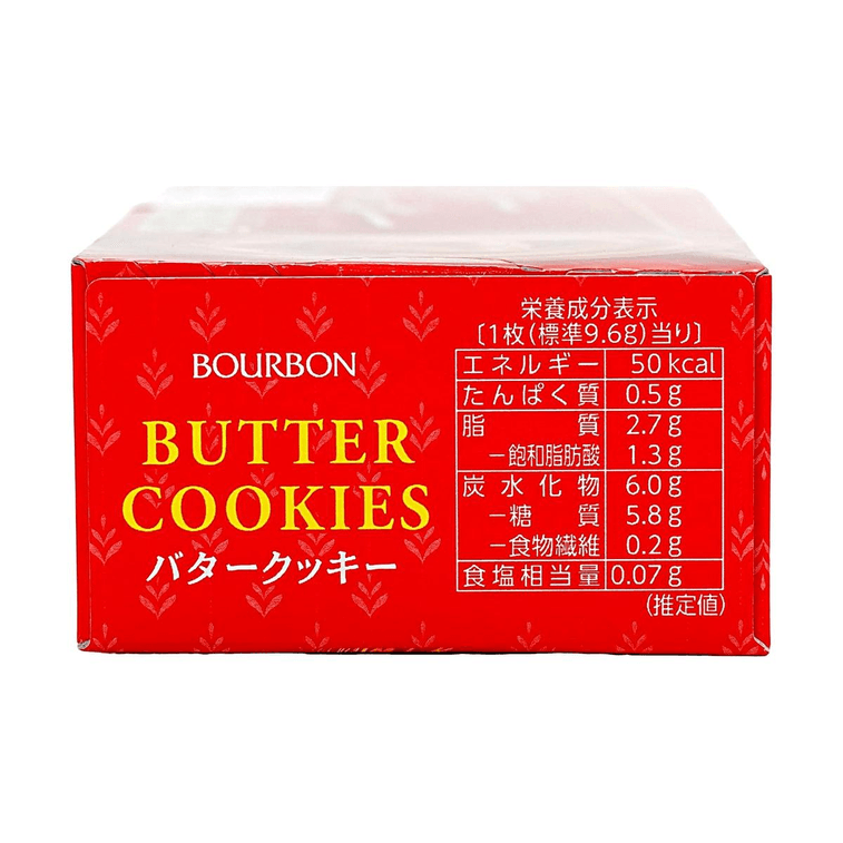 日本BOURBON波路梦 黄油曲奇饼干 86g 6
