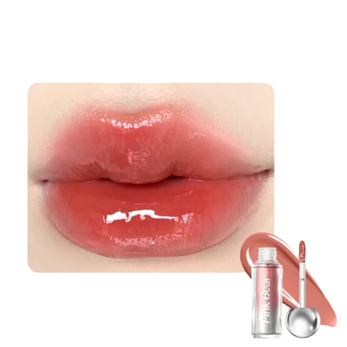 Tinted Lip Gloss Essence Moisturizing Non-Sticky Mirror Finish N08 Red Tea Isle 1 Piece