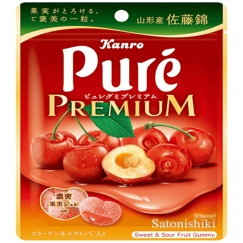 Pure Premium Series Latest Limited Juice Elastic Sandwich Candy