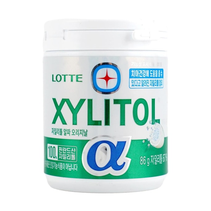 Xylitol Alpha Original Chewing Gum 3.03 oz